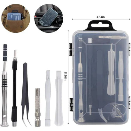 115 in 1 Multipurpose Compact Size Screwdriver & Wrench Set | For Home Appliance ,Laptop, Mobile ,Computer