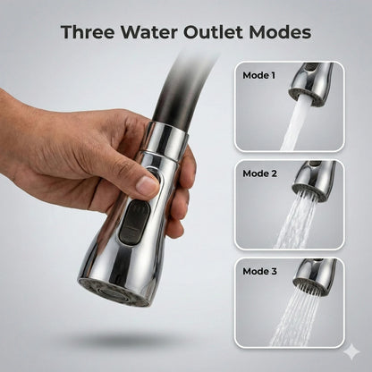 Flexible Tap Extension | Rotate, Rinse & Save Water | Easy Fit for Every Sink