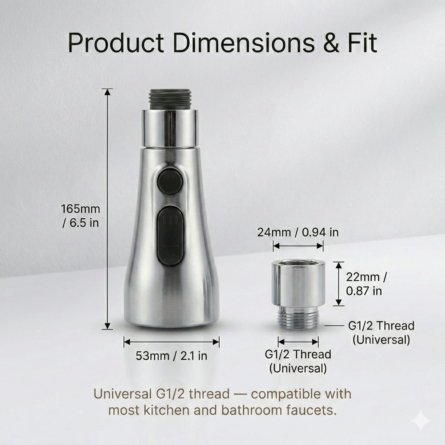 Flexible Tap Extension | Rotate, Rinse & Save Water | Easy Fit for Every Sink