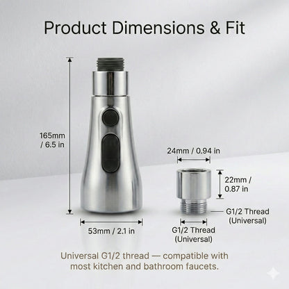 Flexible Tap Extension | Rotate, Rinse & Save Water | Easy Fit for Every Sink