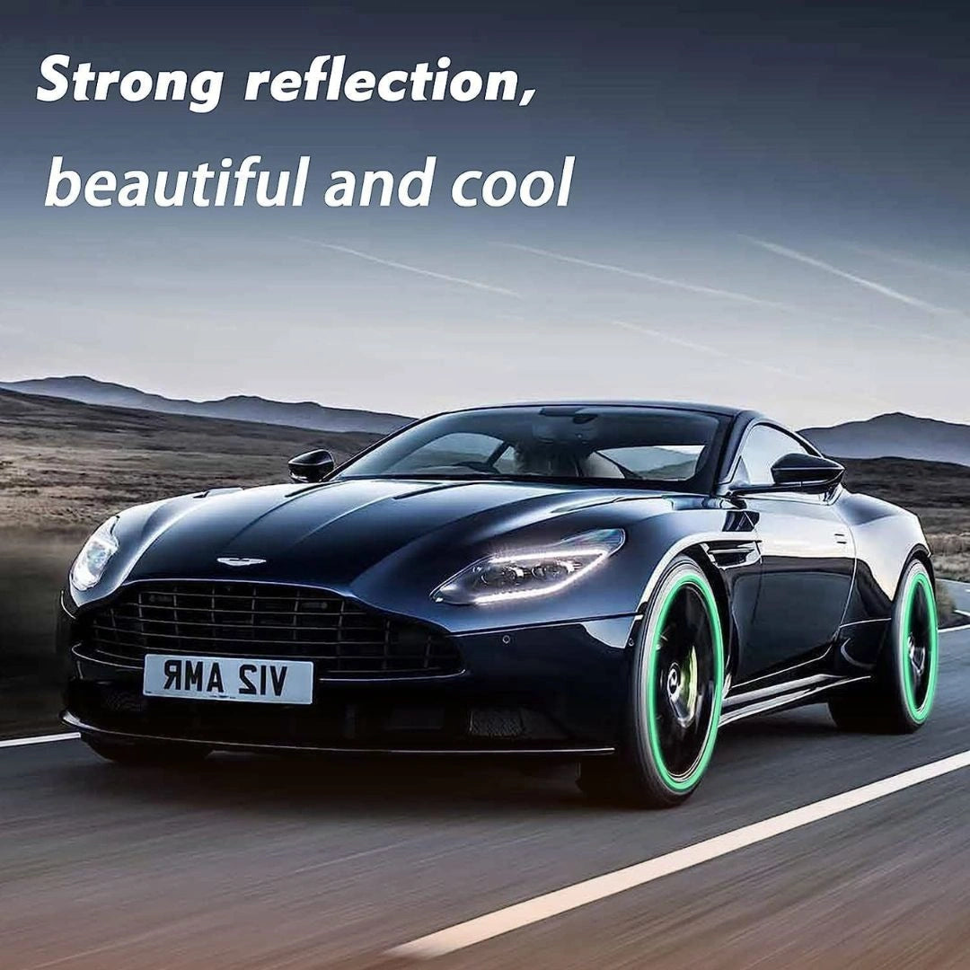 Reflective Wheel Tire Rim Sticker Tape 10pcs (Buy 1 Get 1 Free)